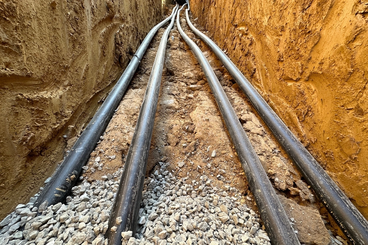 geothermal piping