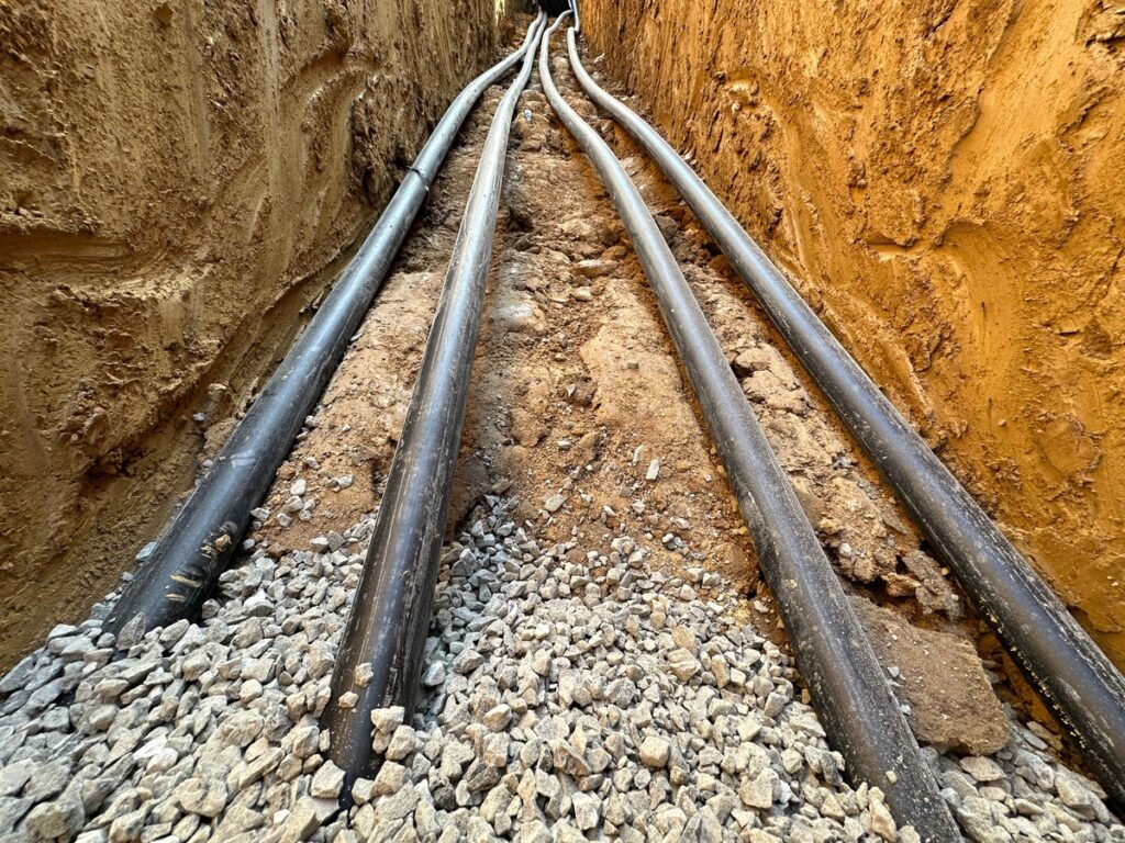 geothermal piping